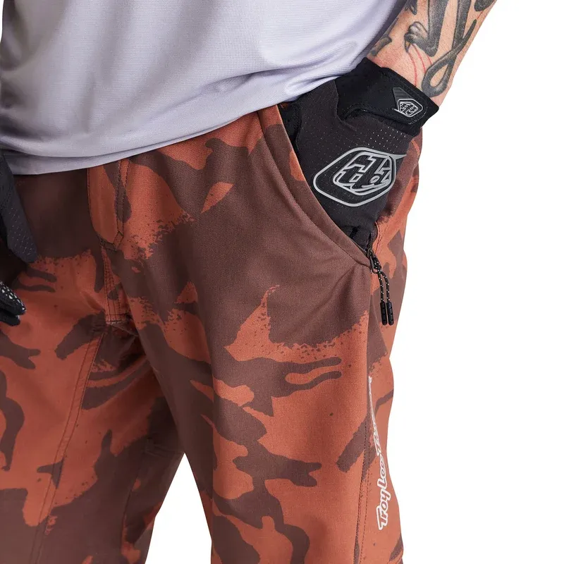 Troy Lee Skyline Short Shell Men's Baggy Shorts - Shadow Camo Brick-4