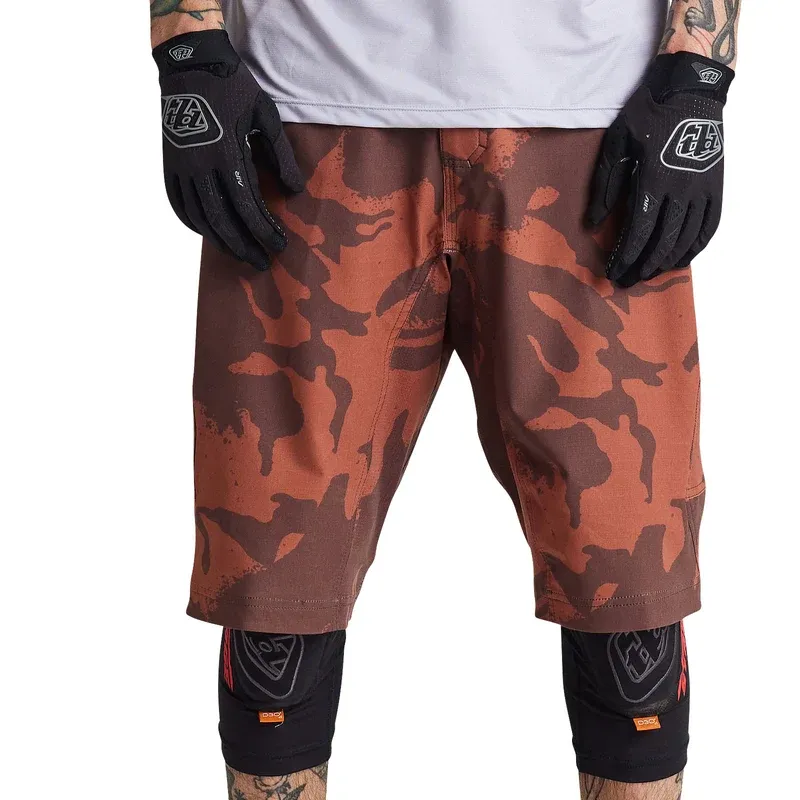 Troy Lee Skyline Short Shell Men's Baggy Shorts - Shadow Camo Brick-5