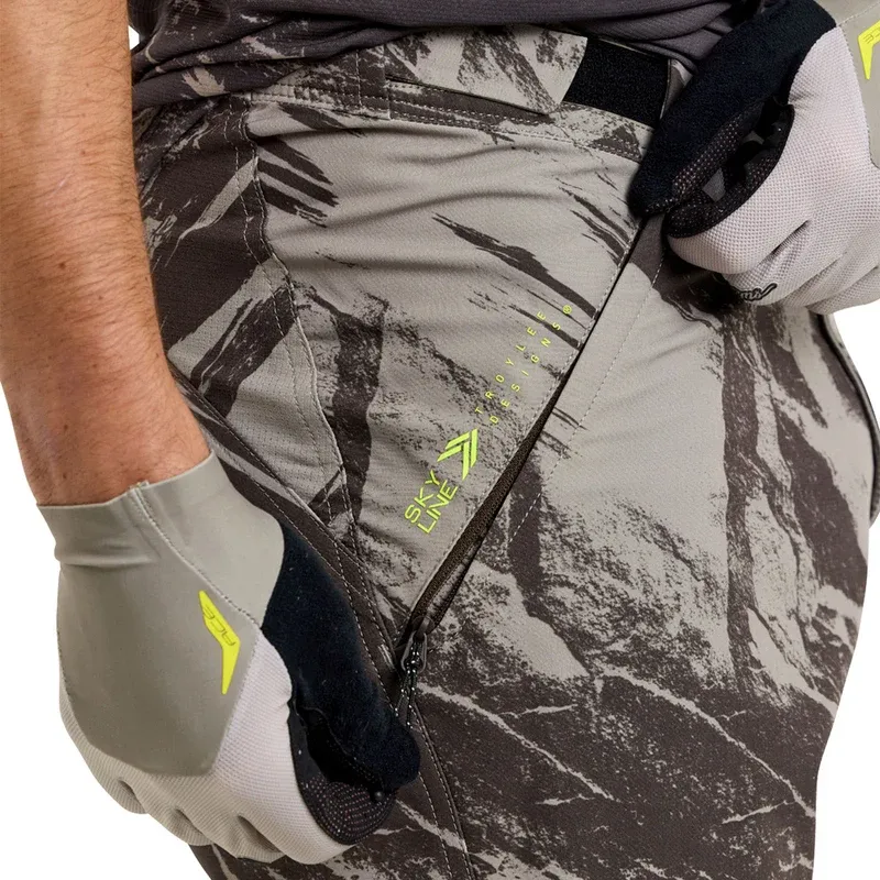 Troy Lee Skyline Short Shell Only Men's Baggy Shorts - Elemental Dark Earth-9