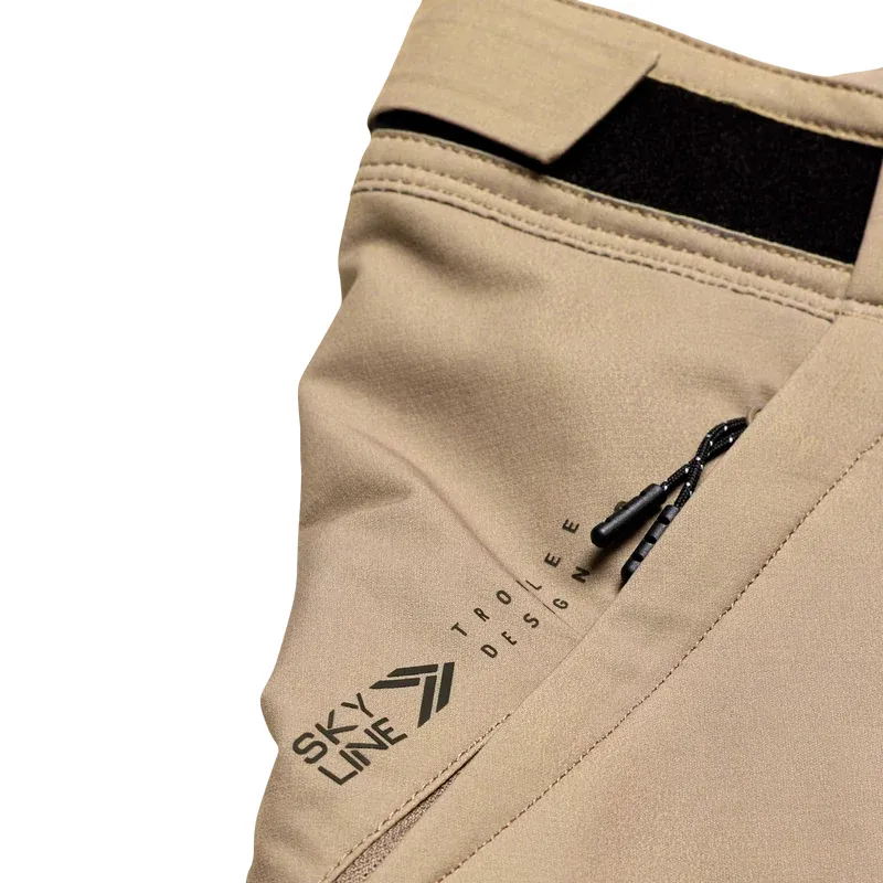 Troy Lee Skyline Shell Only Men's Baggy Shorts - Mono Timber-4