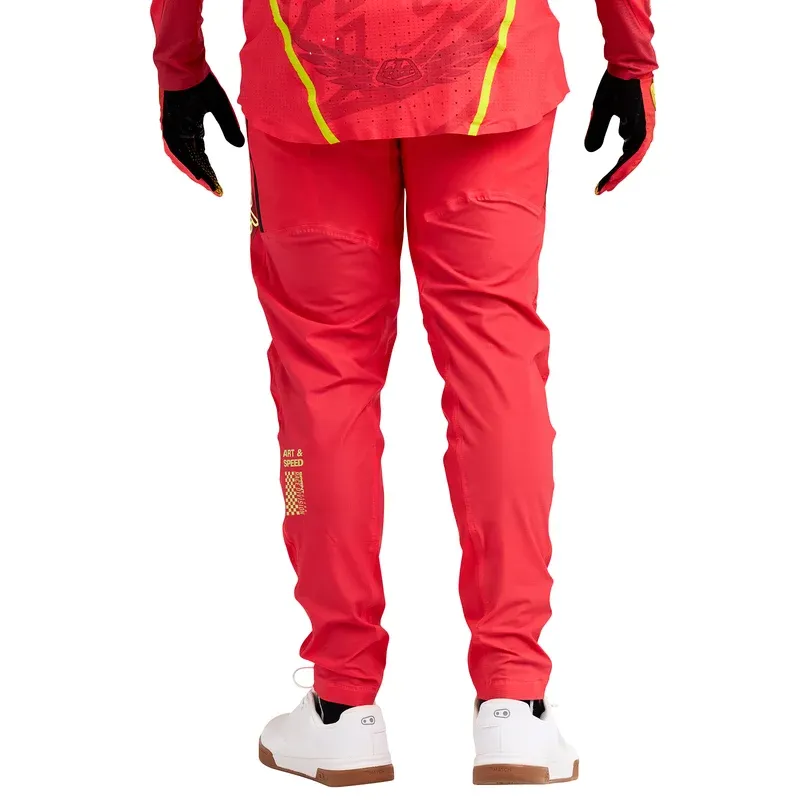 Troy Lee Sprint Ultra Men's Pant - Ghostwing Infra Red-5