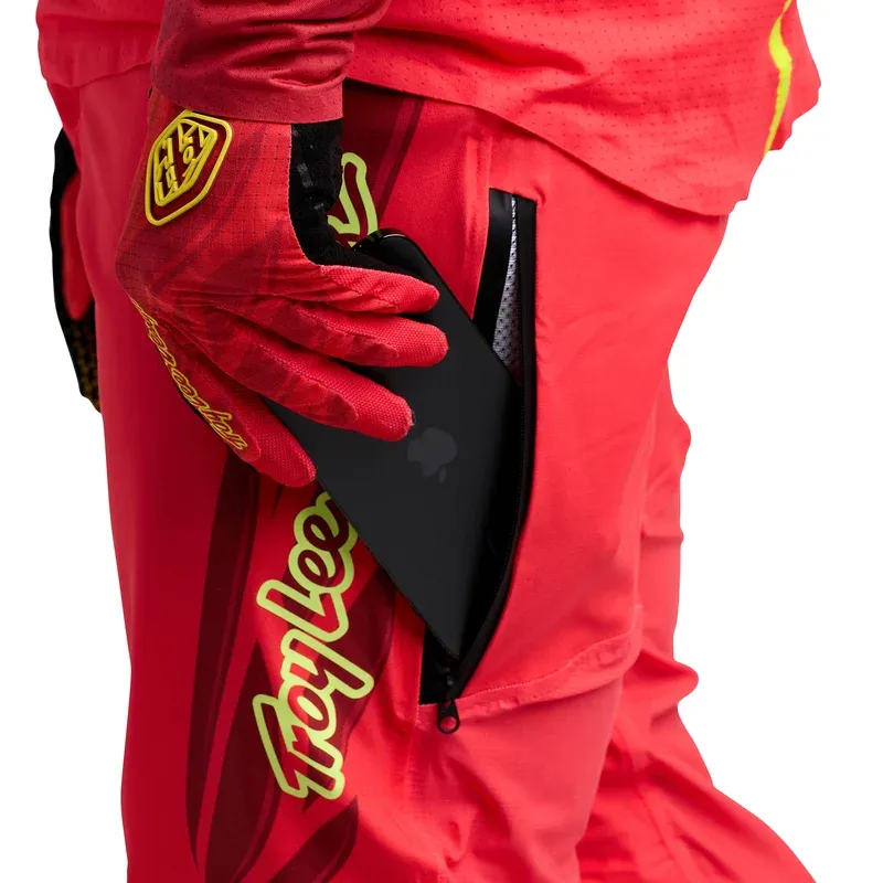 Troy Lee Sprint Ultra Men's Pant - Ghostwing Infra Red-8