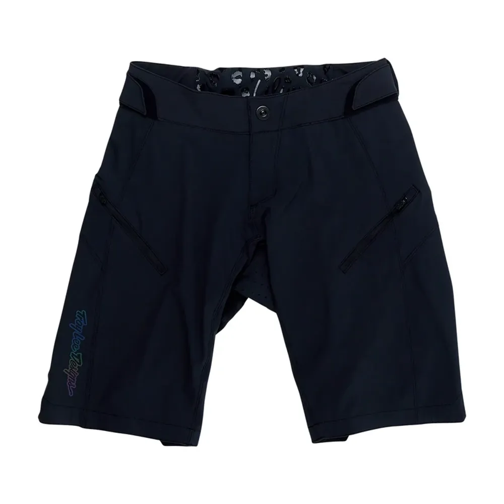 uPRISE Bikes Troy Lee Designs Troy Lee Lilium Women's Baggy Shorts Shell Only - Solid Black | Price match, 365 day returns, 18-Month Warranty, Finance Available & Free UK Delivery