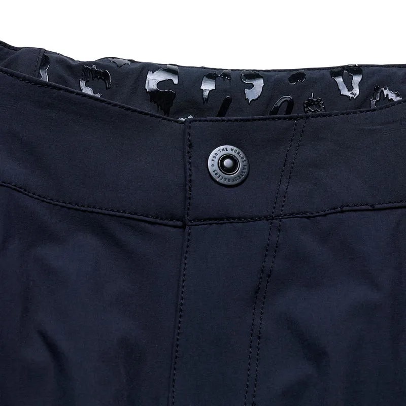 Troy Lee Lilium Women's Baggy Shorts Shell Only - Solid Black-1