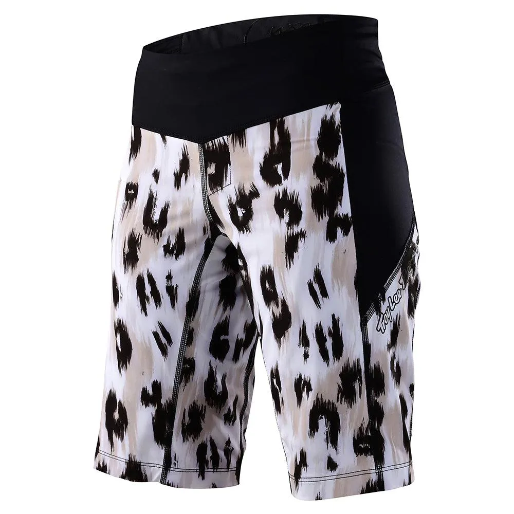 uPRISE Bikes Troy Lee Designs Troy Lee Luxe Women's Baggy Shorts Shell Only - Wild Cat White | Price match, 365 day returns, 18-Month Warranty, Finance Available & Free UK Delivery