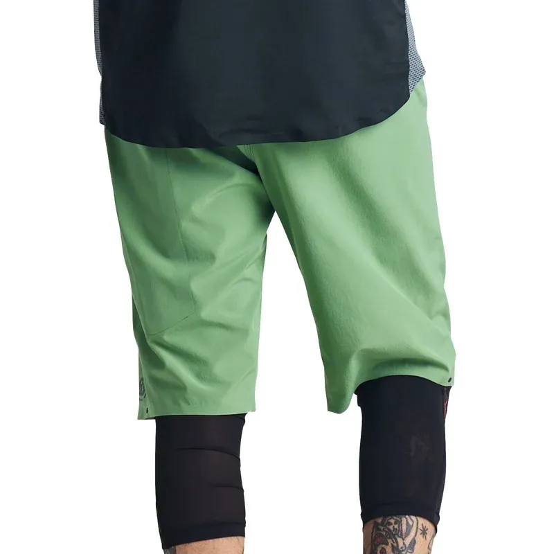 Troy Lee Designs Drift Men's Baggy Shorts Shell Only - Solid Glass Green-13
