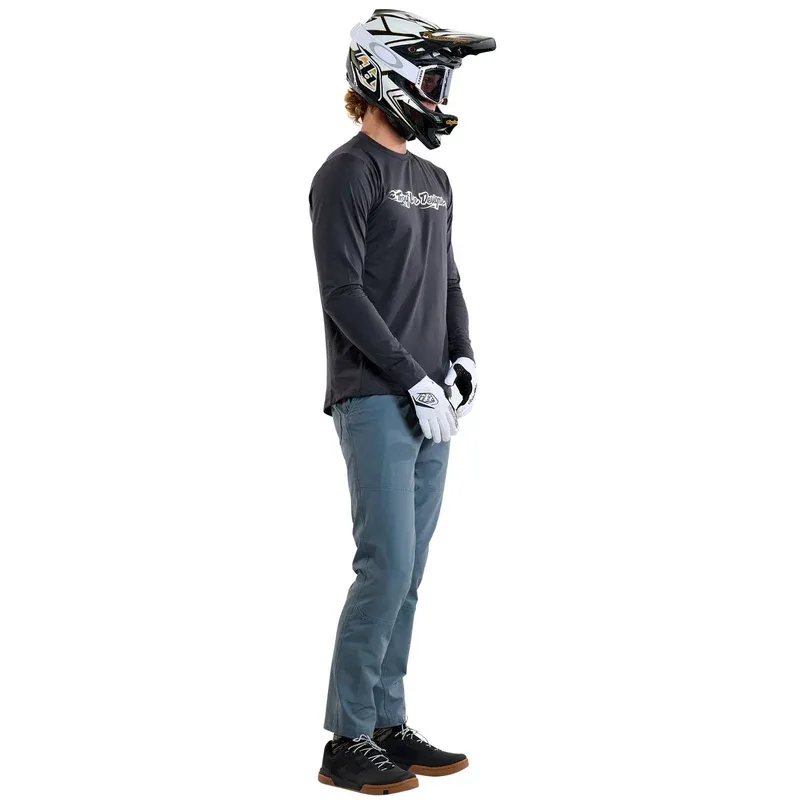 Troy Lee Ruckus Long Travel Men's Pant - Mono Steel Blue-12