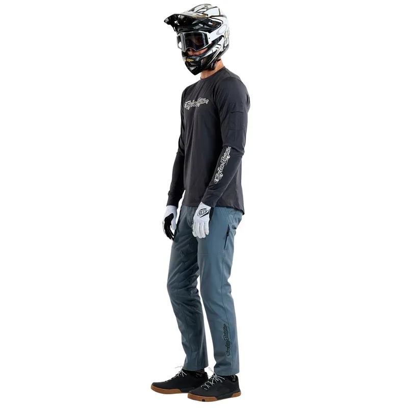 Troy Lee Ruckus Long Travel Men's Pant - Mono Steel Blue-13