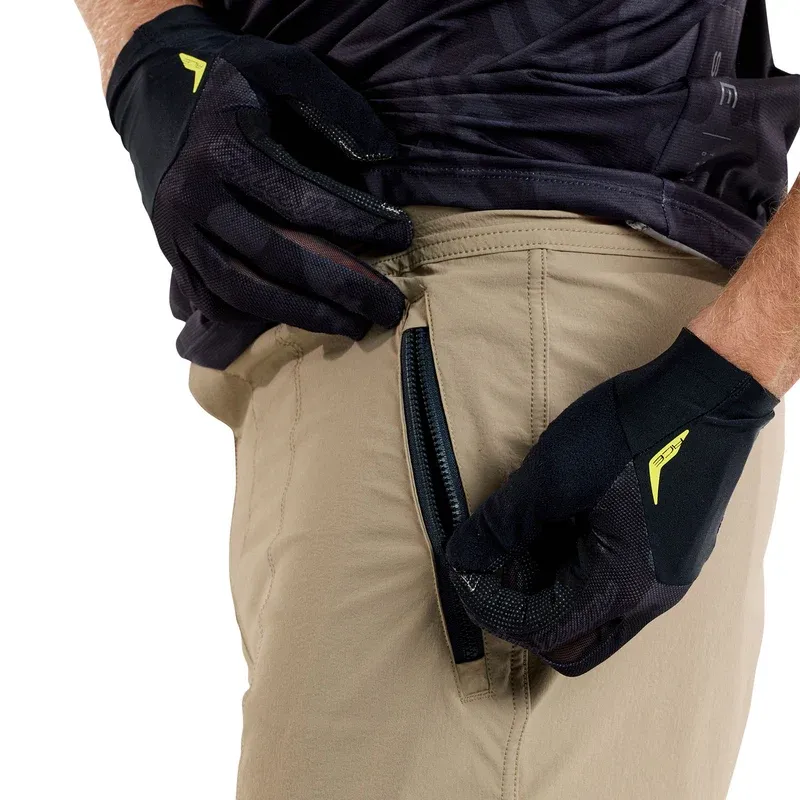 Troy Lee Skyline Trail Men's Baggy Shorts Shell Only - Mono Timber-7