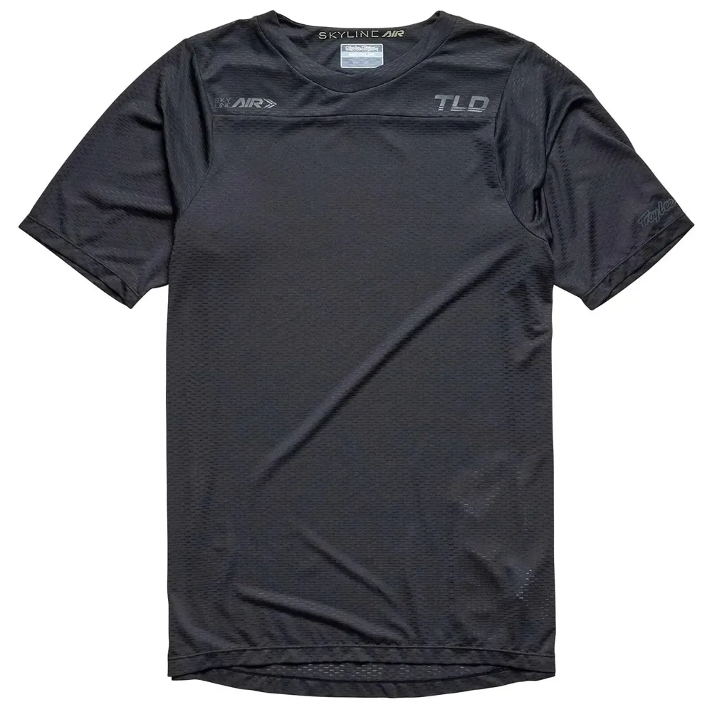 uPRISE Bikes Troy Lee Designs Skyline Air Men's Short Sleeve Jersey - Mono Black | Price match, 365 day return s, 18-Month Warranty, Finance Available & Free UK Delivery