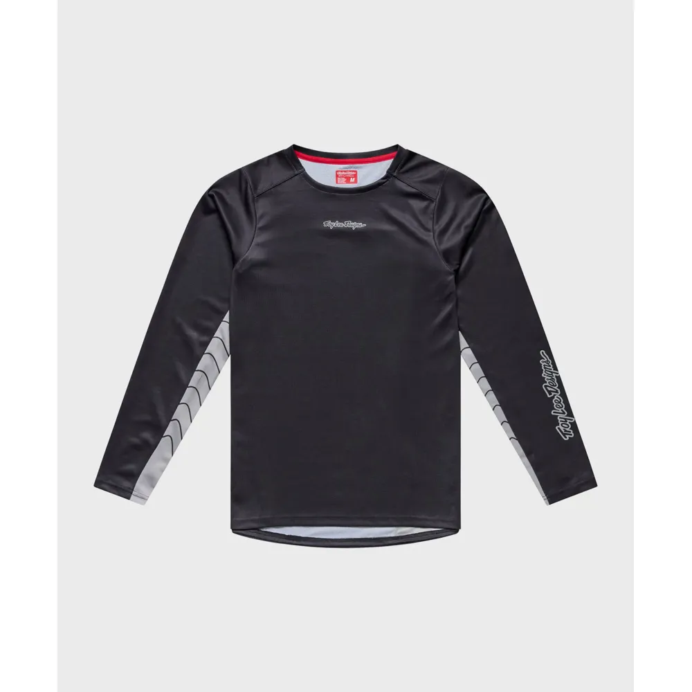 uPRISE Bikes Troy Lee Designs Troy Lee Skyline Switchback Men's Long Sleeve Chill Jersey - Carbon | Price match, 365 day returns, 18-Month Warranty, Finance Available & Free UK Delivery