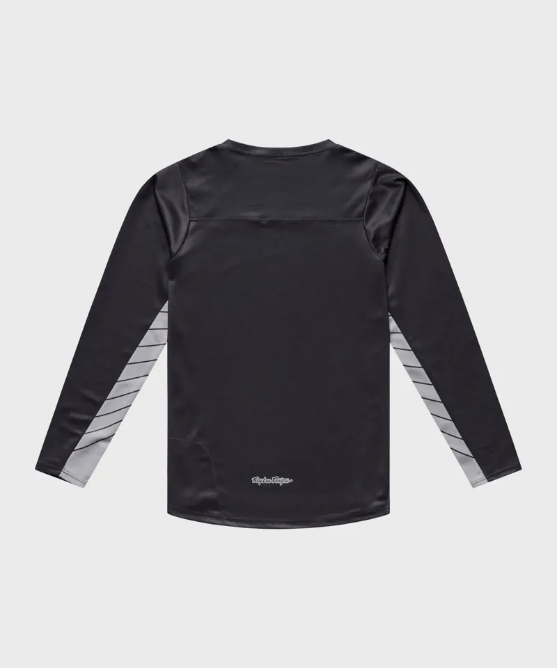 Troy Lee Skyline Switchback Men's Long Sleeve Chill Jersey - Carbon-1