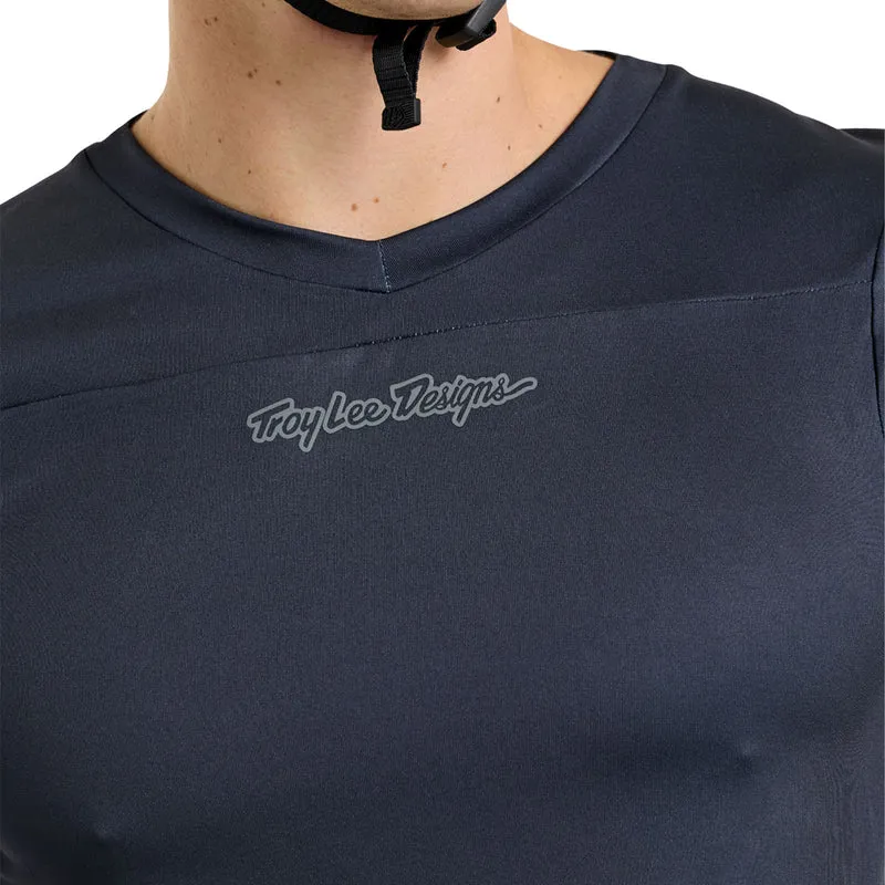Troy Lee Skyline Chill Men's Long Sleeve Jersey - Rockslide Obsidian-9
