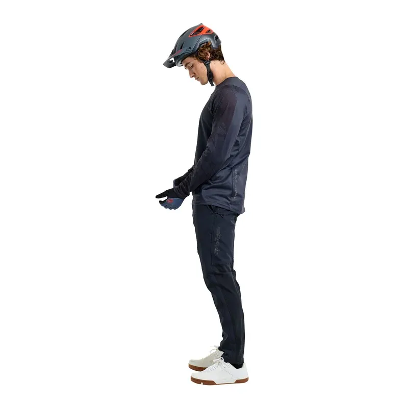 Troy Lee Skyline Chill Men's Long Sleeve Jersey - Rockslide Obsidian-7