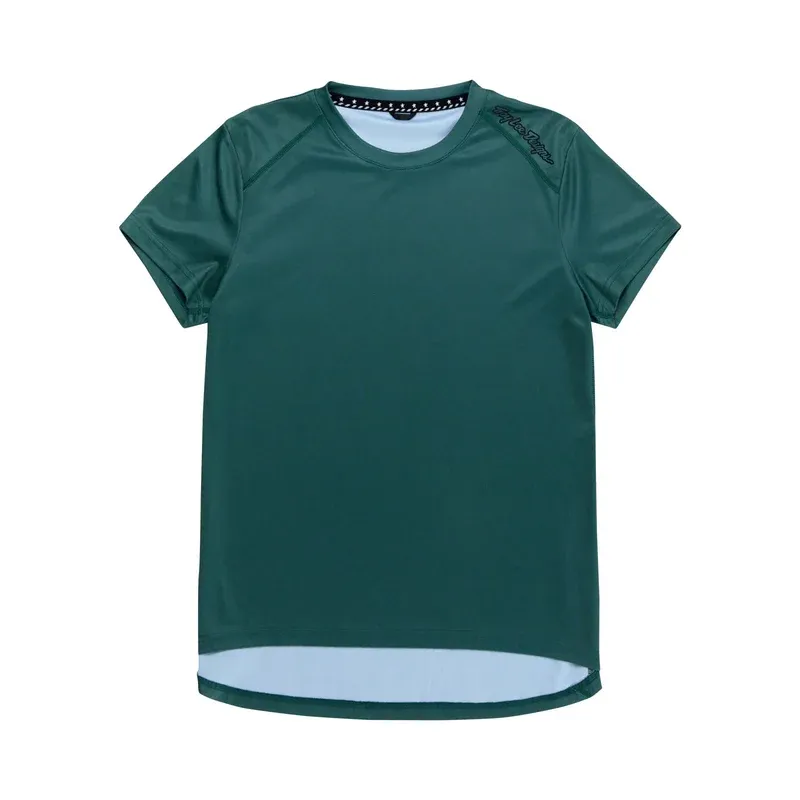 Troy Lee Lilium Women's Short Sleeve Jersey - Mono Jade