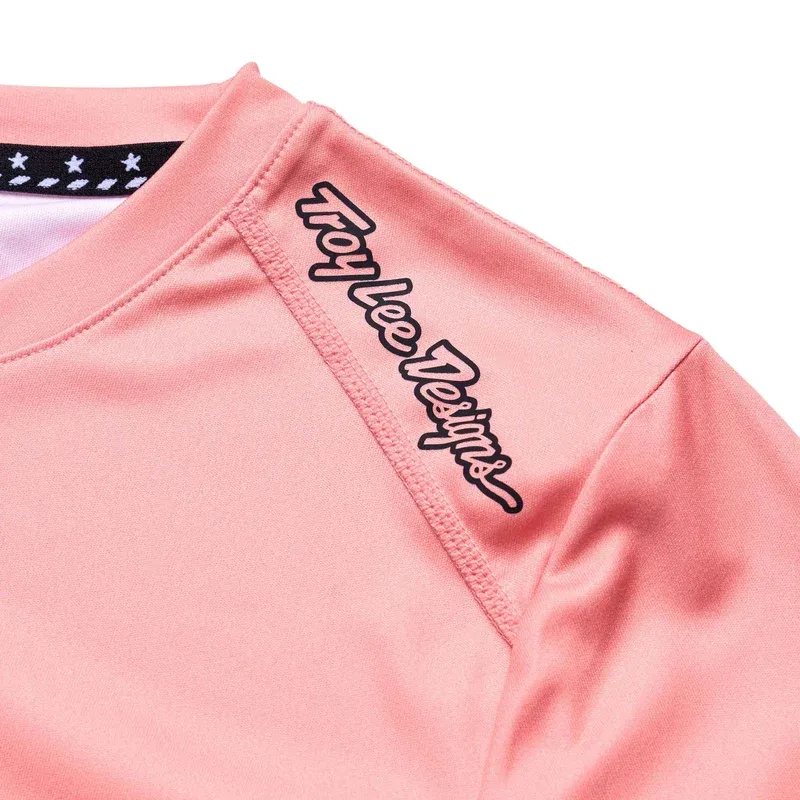 Troy Lee Lilium Women's Short Sleeve Jersey - Mono Terra Cotta-2