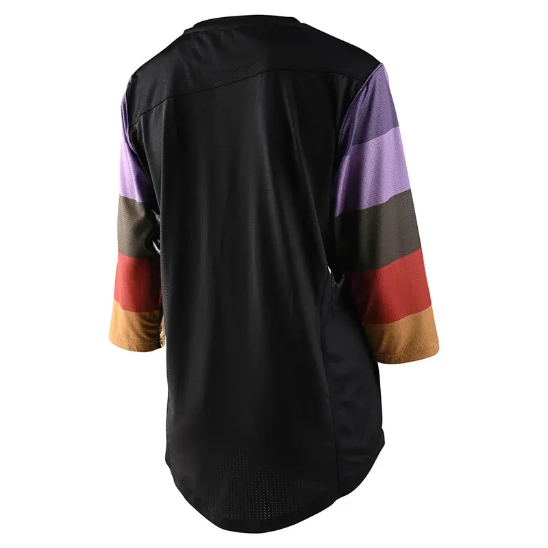 Troy Lee Mischief Women's 3/4 Sleeve Jersey - Rugby Black-1