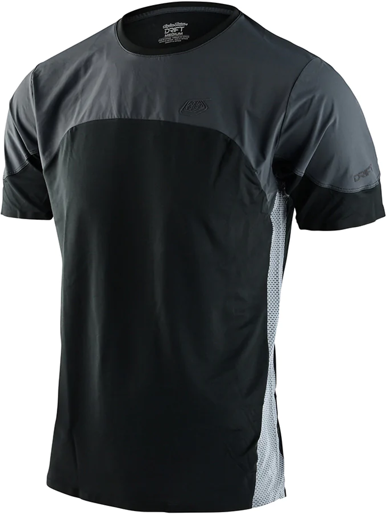 Troy Lee Drift Men's Short Sleeve Jersey - Dark Charcoal
