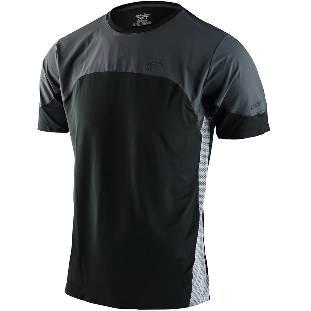 uPRISE Bikes Troy Lee Designs Troy Lee Drift Men's Short Sleeve Jersey - Dark Charcoal | Price match, 365 day returns, 18-Month Warranty, Finance Available & Free UK Delivery