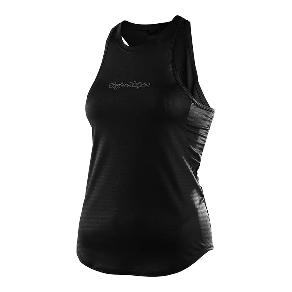 uPRISE Bikes Troy Lee Designs Troy Lee Luxe Women's Tank - Solid Black | Price match, 365 day returns, 18-Month Warranty, Finance Available & Free UK Delivery