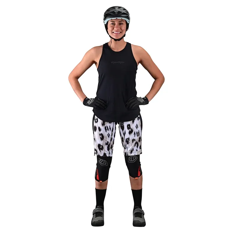 Troy Lee Luxe Women's Tank - Solid Black-2
