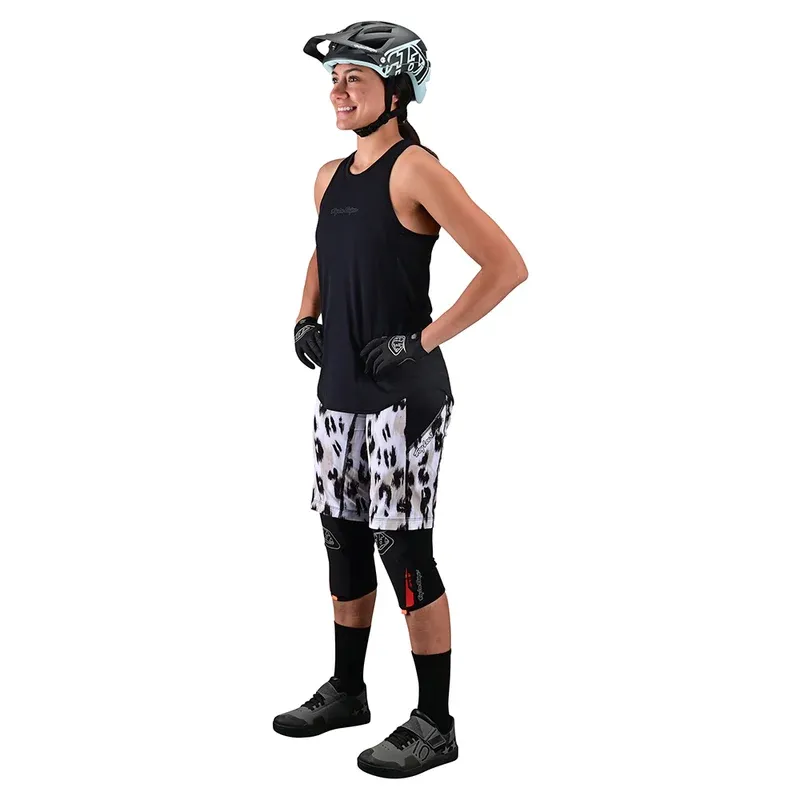 Troy Lee Luxe Women's Tank - Solid Black-4