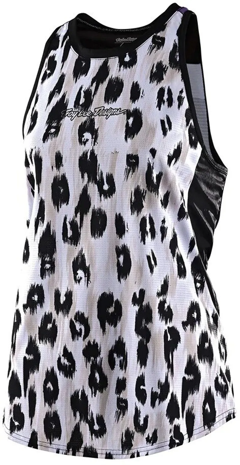 Troy Lee Luxe Women's Tank - Wild Cat White