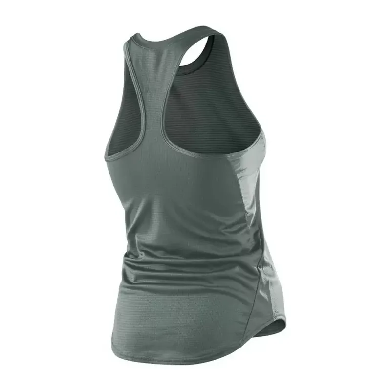 Troy Lee Luxe Women's Tank - Solid Steel Green-1