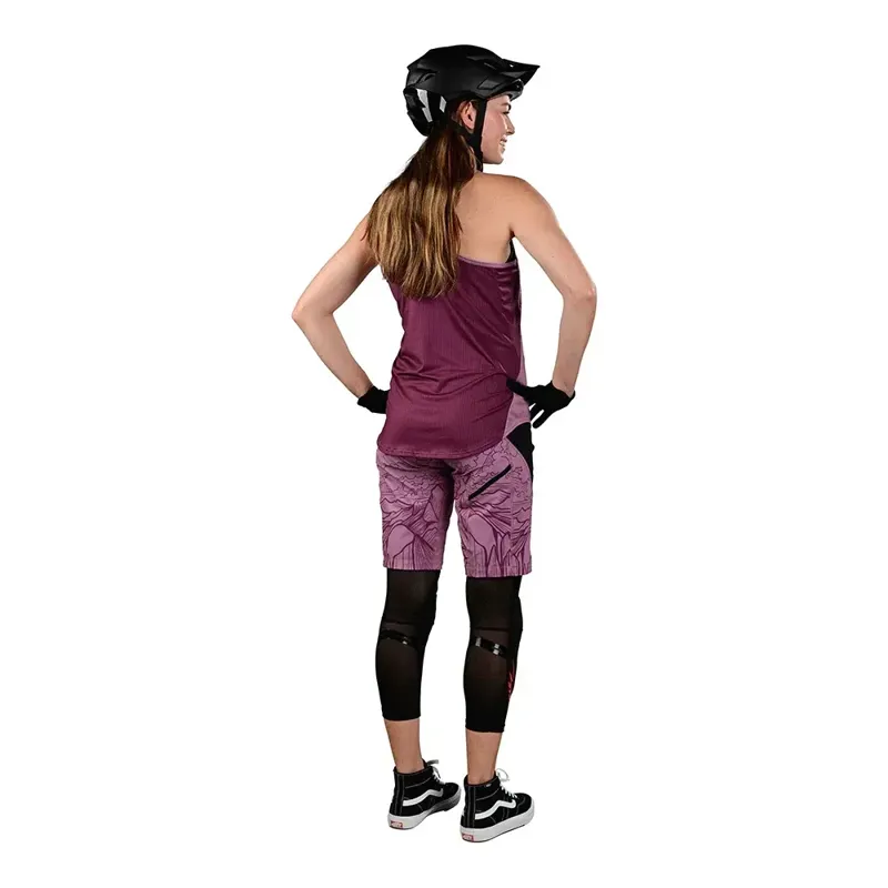 Troy Lee Luxe Tank Women's Tank Top - Micayla Gatto/Rosewood-3