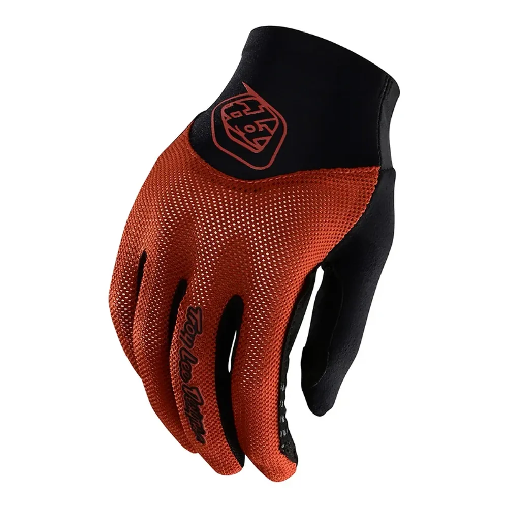 uPRISE Bikes Troy Lee Designs Troy Lee Ace 2.0 Women's Long Finger Gloves - Copper | Price match, 365 day returns, 18-Month Warranty, Finance Available & Free UK Delivery