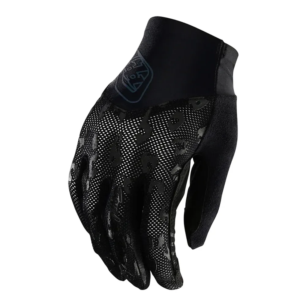 uPRISE Bikes Troy Lee Designs Troy Lee Ace Women's Long Finger Gloves - Panther Black | Price match, 365 day returns, 18-Month Warranty, Finance Available & Free UK Delivery
