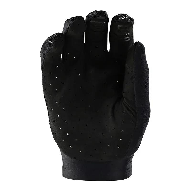 Troy Lee Ace Women's Long Finger Gloves - Panther Black-1