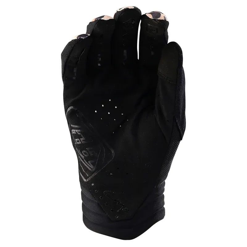 Troy Lee Luxe Women's Long Finger Gloves - Leopard Bronze-1