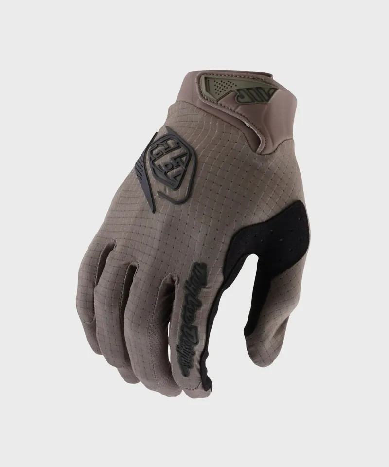 Troy Lee Air Long Finger MTB Gloves - Mono Army