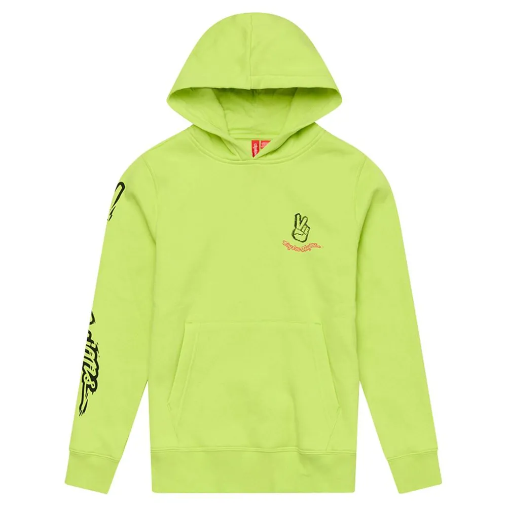 uPRISE Bikes Troy Lee Designs Troy Lee Peace Out Youth Pullover - Glo Yellow | Price match, 365 day returns, 18-Month Warranty, Finance Available & Free UK Delivery