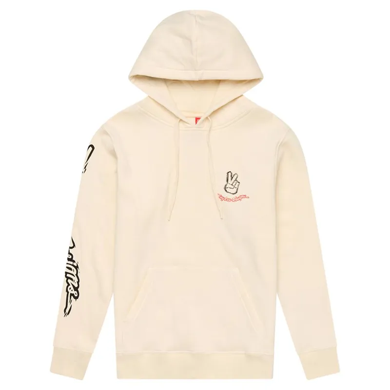 Troy Lee Peace Out Women's Pullover - Vintage White