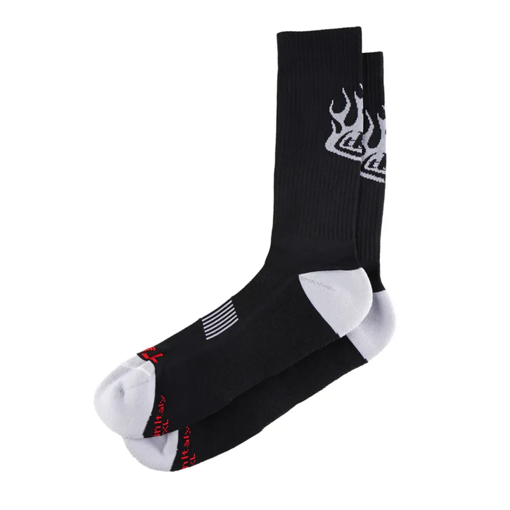 uPRISE Bikes Troy Lee Designs Performance Socks - Sendo Black | Price match, 365 day returns, 18-Month Warranty, Finance Available & Free UK Delivery