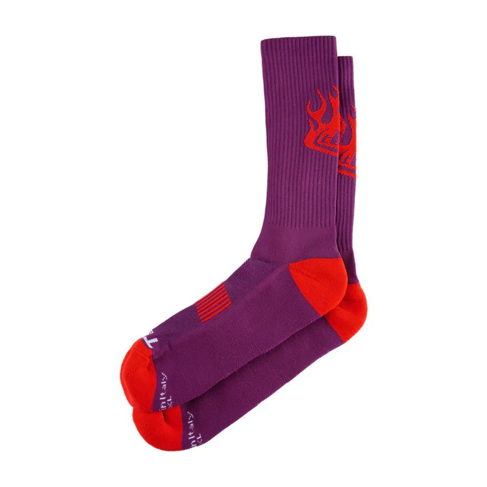 uPRISE Bikes Troy Lee Designs Performance Socks - Sendo Sangria | Price match, 365 day returns, 18-Month Warranty, Finance Available & Free UK Delivery