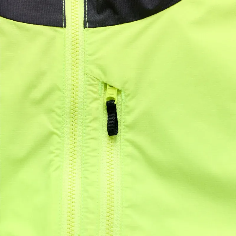 Troy Lee Drift Windbreaker Men's Jacket - Mono Glo Yellow-4