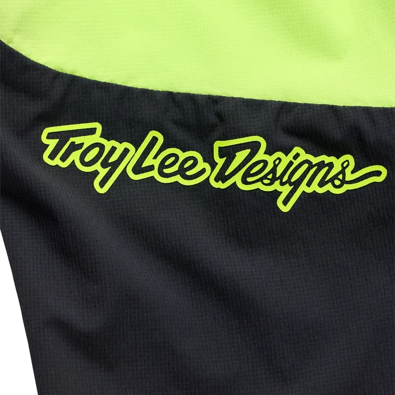 Troy Lee Drift Windbreaker Men's Jacket - Mono Glo Yellow-6