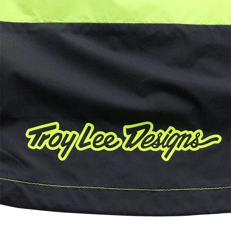 Troy Lee Drift Windbreaker Men's Jacket - Mono Glo Yellow-7
