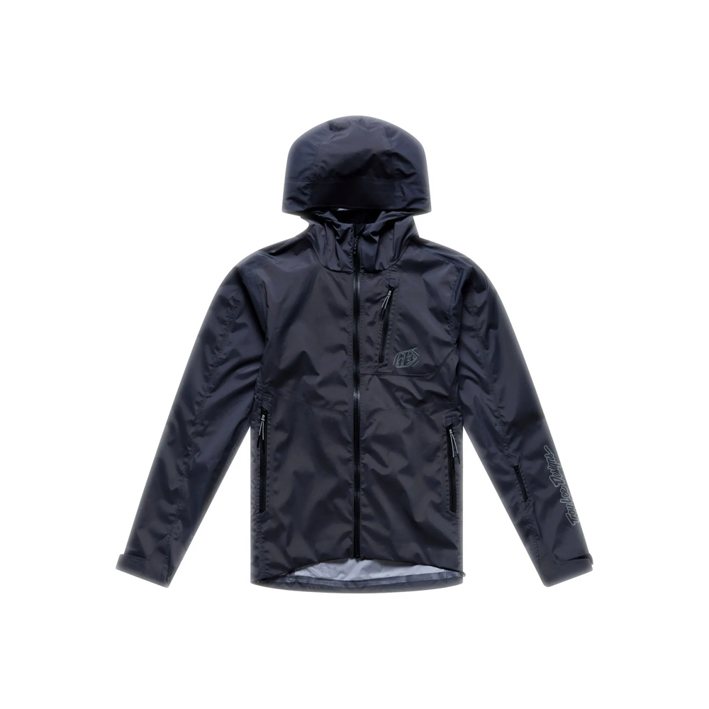 uPRISE Bikes Troy Lee Designs Resist Waterproof Men's Jacket - Mono Carbon | Price match, 365 day returns, 18-Month Warranty, Finance Available & Free UK Delivery