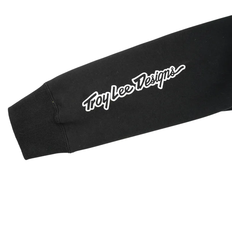 Troy Lee Designs Factory Racing Men's Crewneck Pullover - Black/Red-3