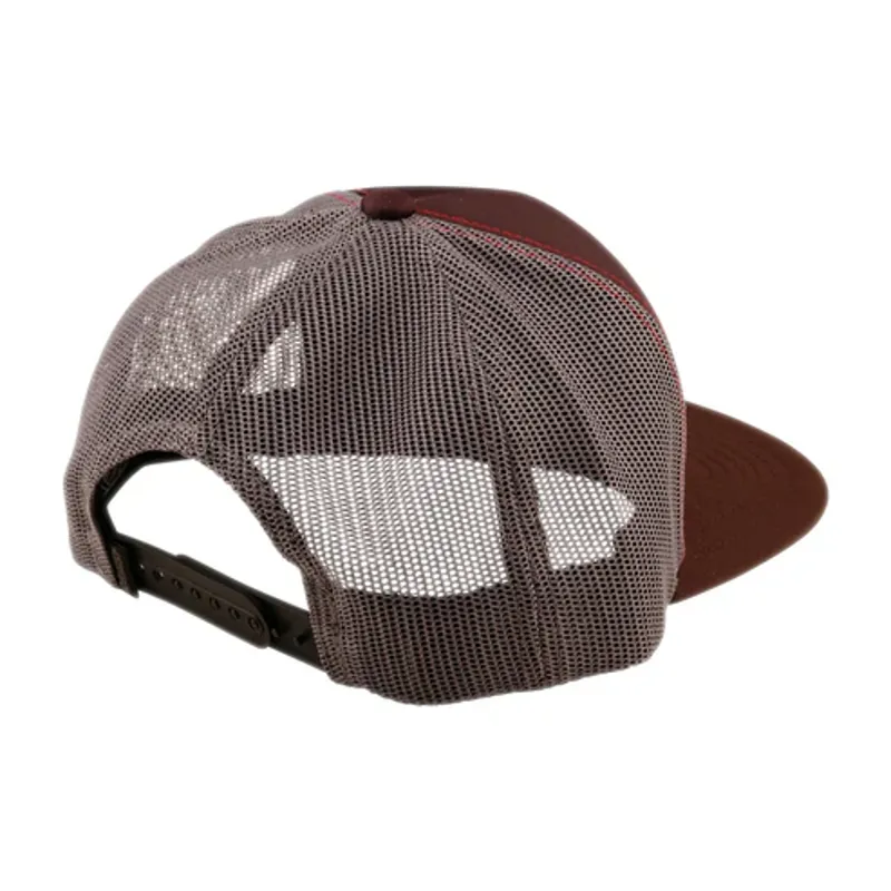 Troy Lee Designs Trucker Snapback Cap - Peace Out Chocolate-1