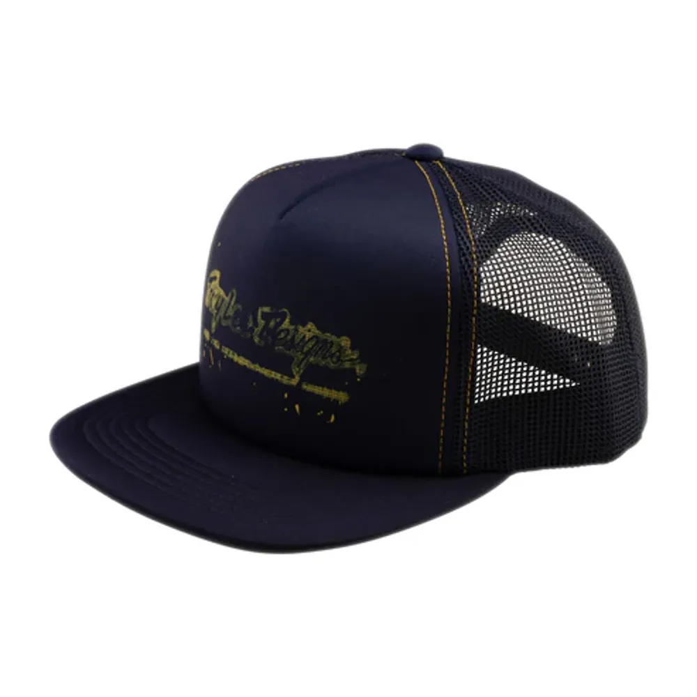uPRISE Bikes Troy Lee Designs Trucker Snapback Cap - Repeat Indigo | Price match, 365 day returns, 18-Month Warranty, Finance Available & Free UK Delivery