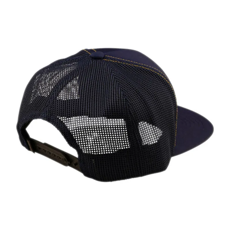 Troy Lee Designs Trucker Snapback Cap - Repeat Indigo-1