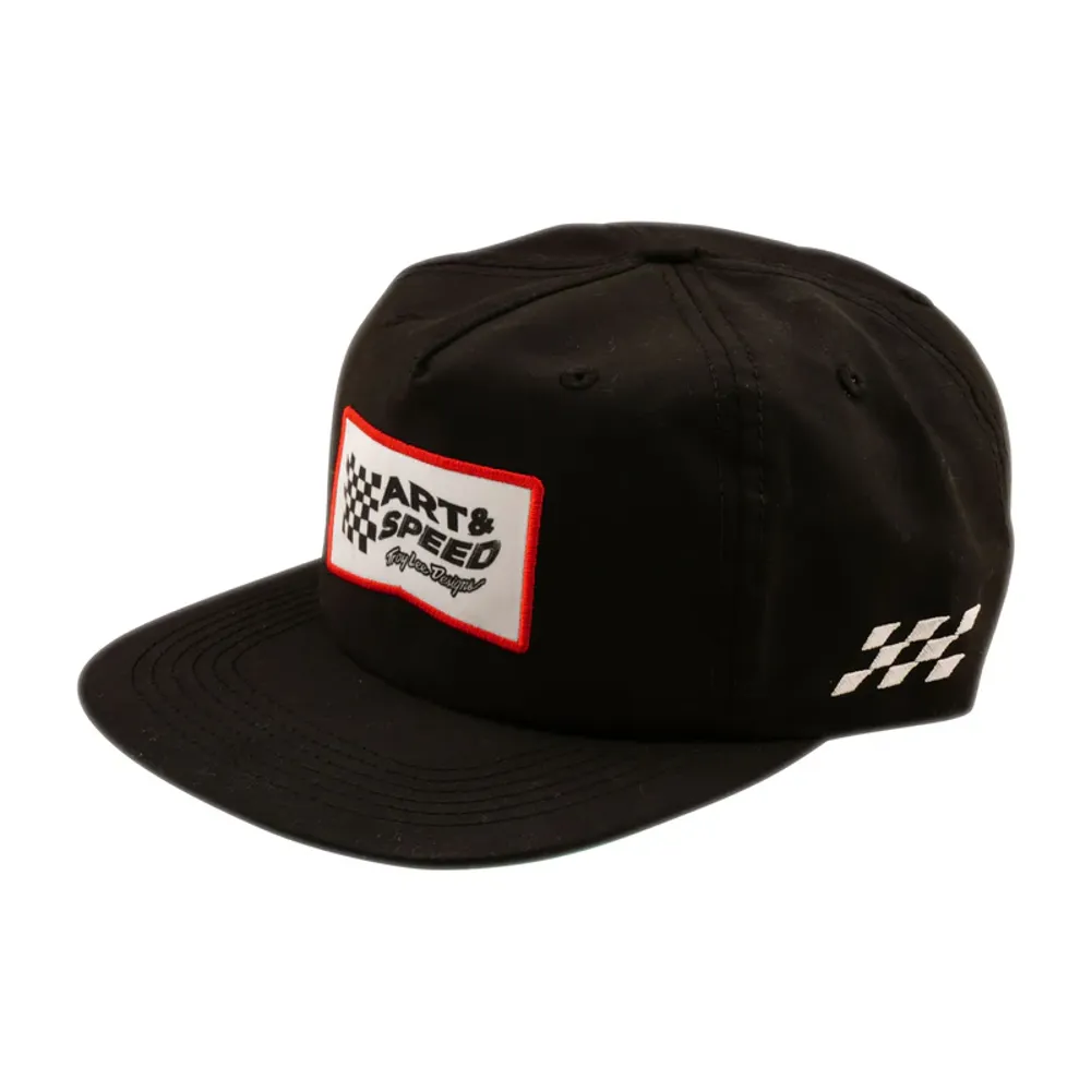 uPRISE Bikes Troy Lee Designs Unstructured Snapback Cap - Winners Circle Winners Circle Black | Price match, 365 day returns, 18-Month Warranty, Finance Available & Free UK Delivery