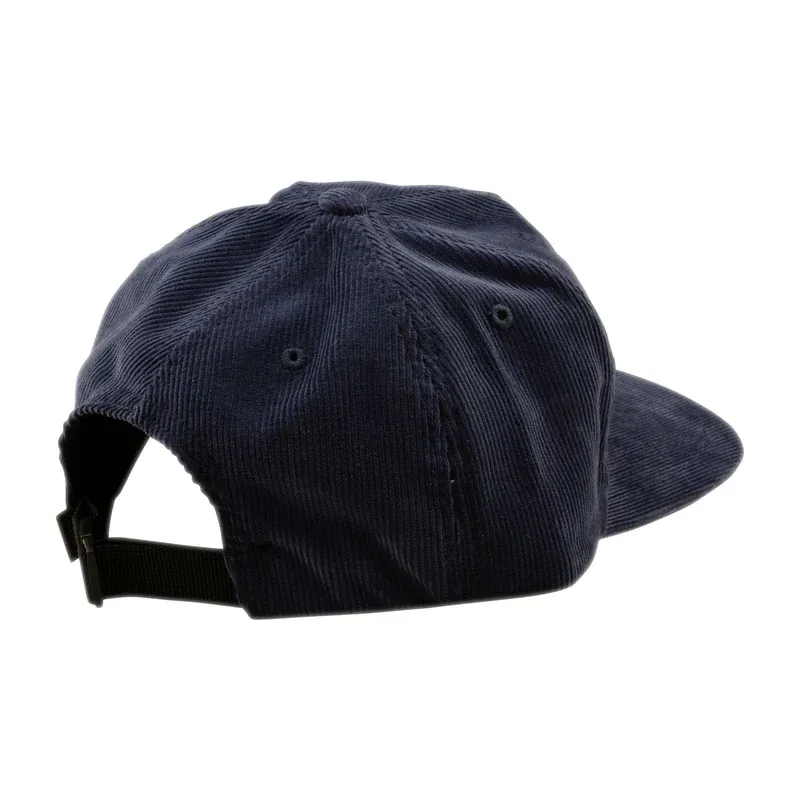 Troy Lee Designs Unstructured Snapback Cap - Winners Circle Corduroy Indigo-1