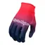 Troy Lee Designs Flowline Men's MTB Long Finger Gloves - Faze Red/Navy