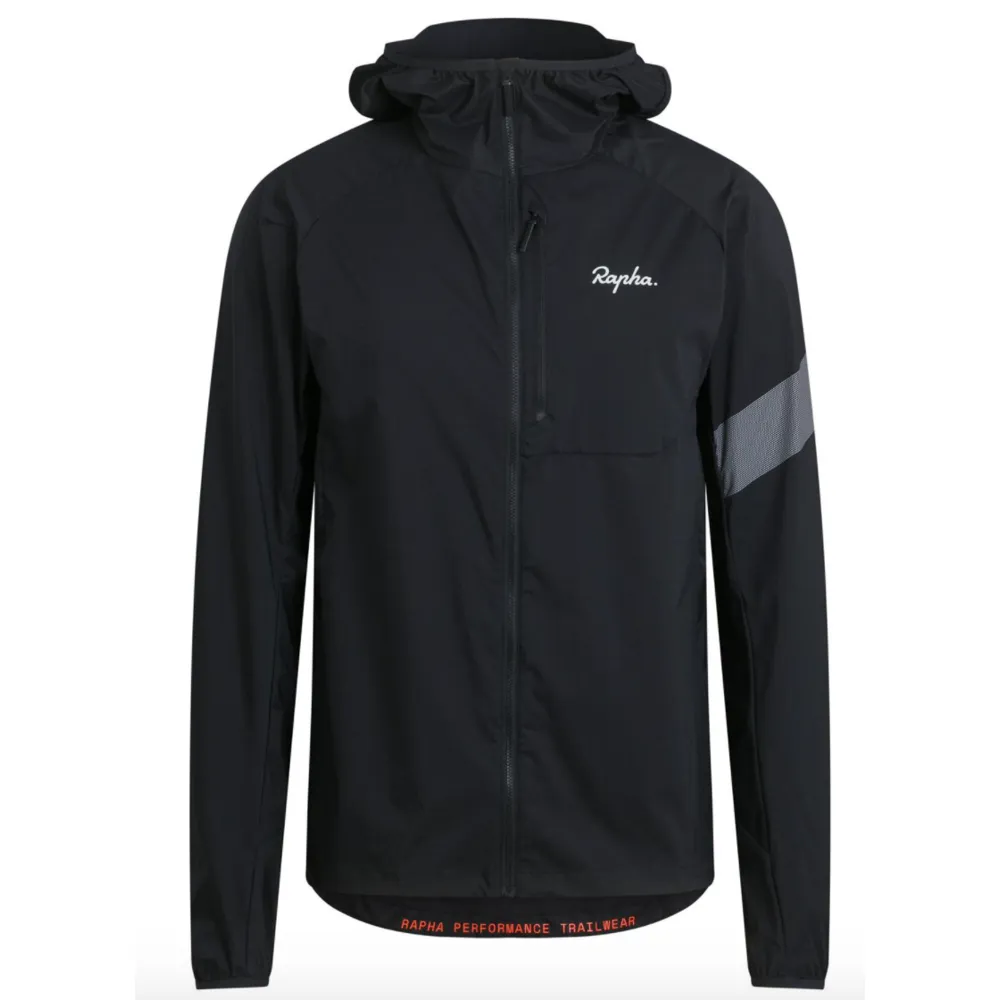 uPRISE Bikes Rapha Trail Men's Lightweight Jacket - Black/Grey | Price match, 365 day return s, 18-Month Warranty, Finance Available & Free UK Delivery